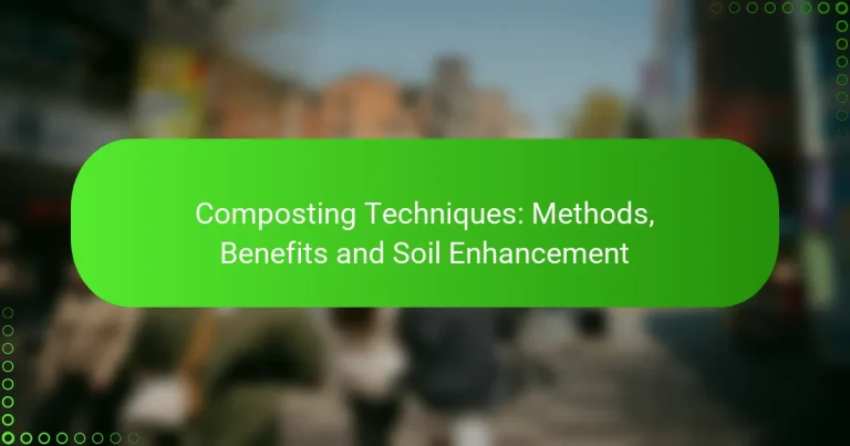 Composting Techniques: Methods, Benefits and Soil Enhancement